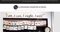 Desktop Screenshot of gillinghamcharterschool.org